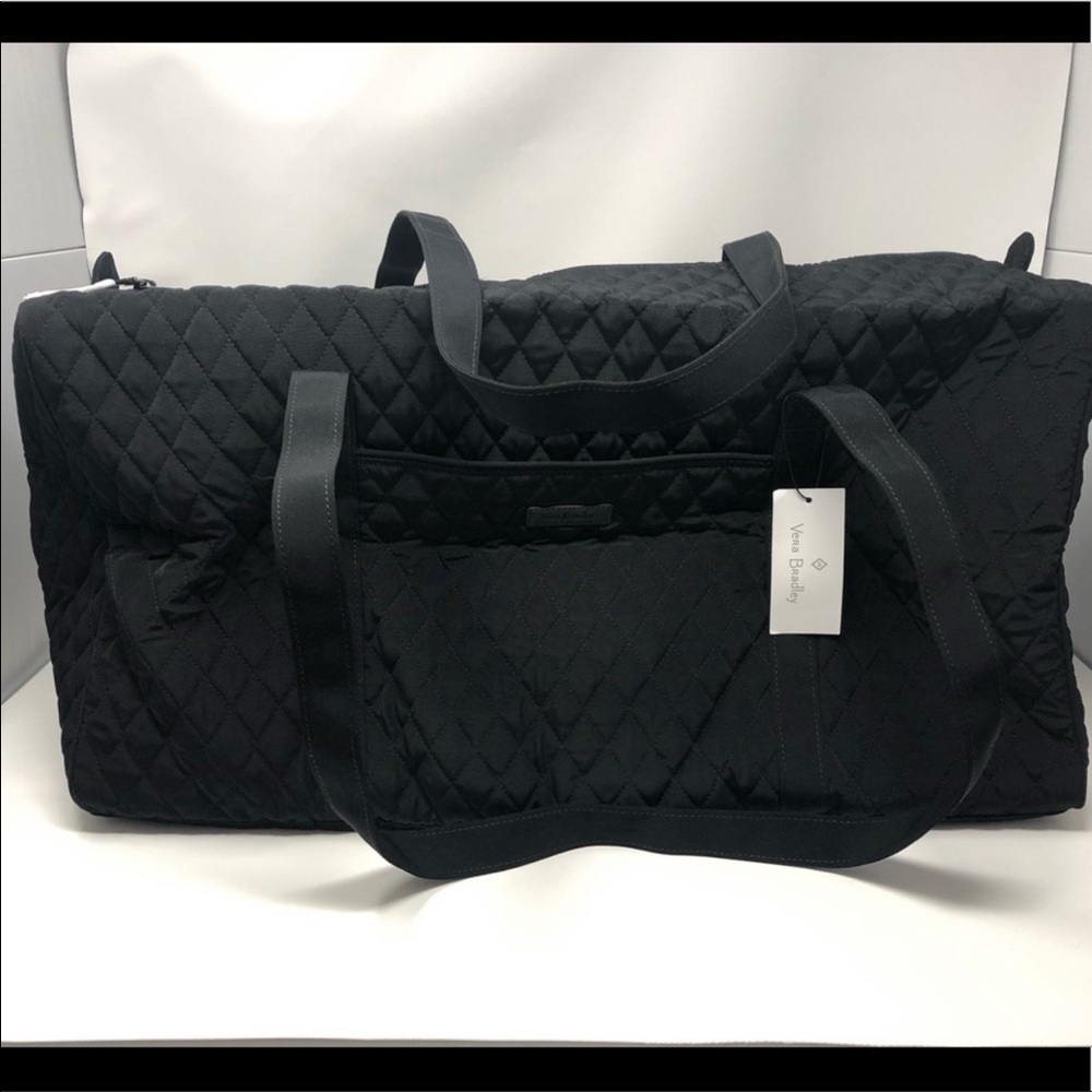 Vera Bradley Large Duffle in black